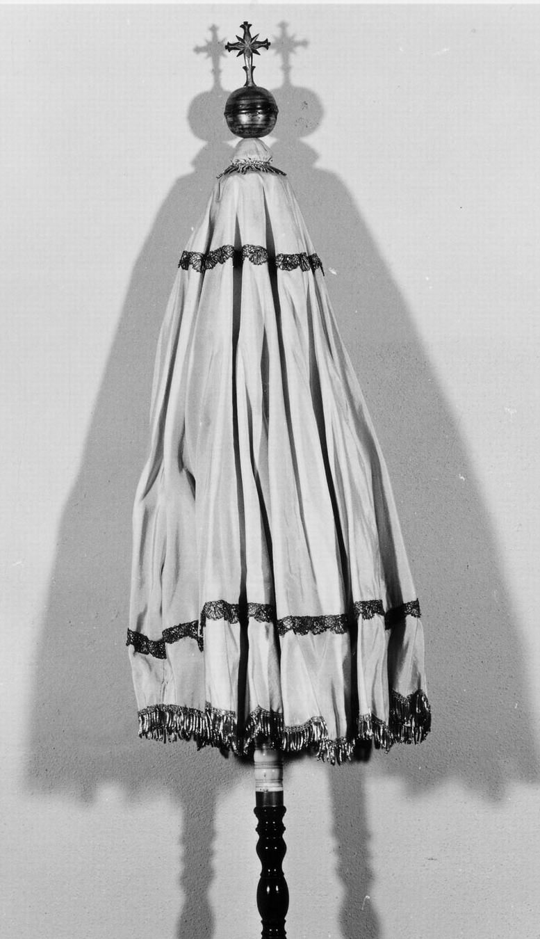 ombrellino processionale - manifattura emiliana (seconda metà sec. XIX)