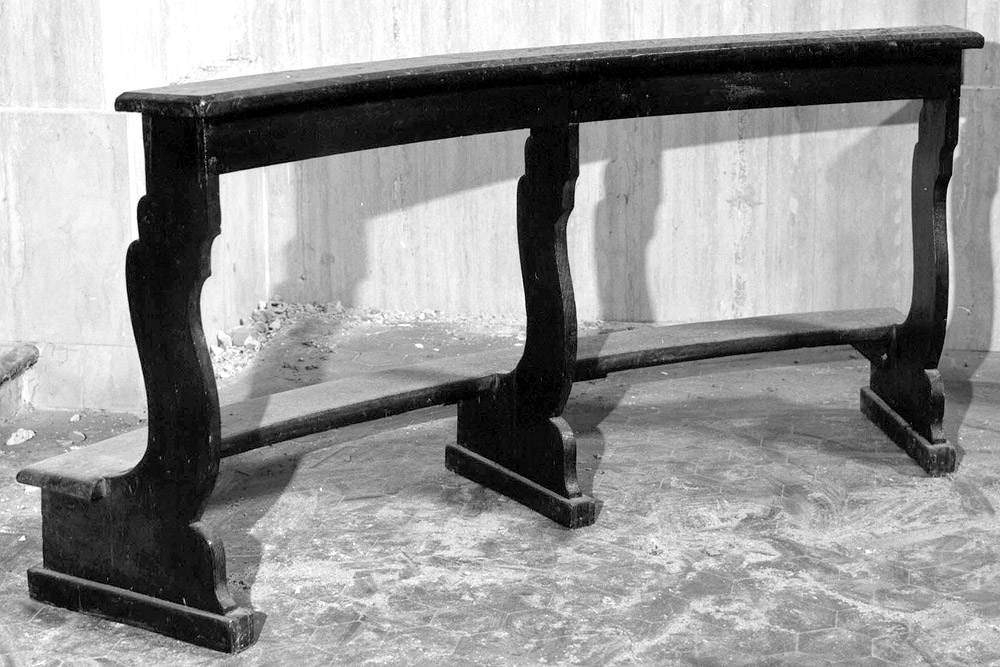 inginocchiatoio - produzione emiliana (prima metà sec. XIX)