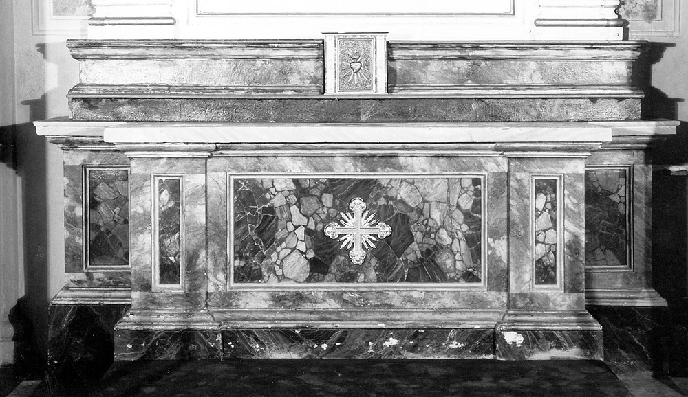 altare - manifattura bolognese (sec. XIX)