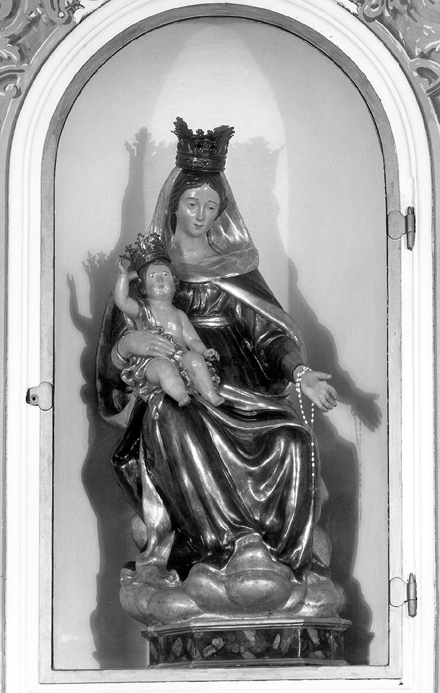 Madonna del Rosario (statua) - ambito bolognese (secc. XVIII/ XIX)