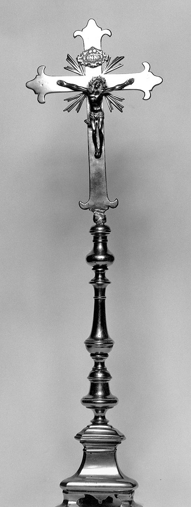 croce d'altare - manifattura emiliana (seconda metà sec. XVIII)