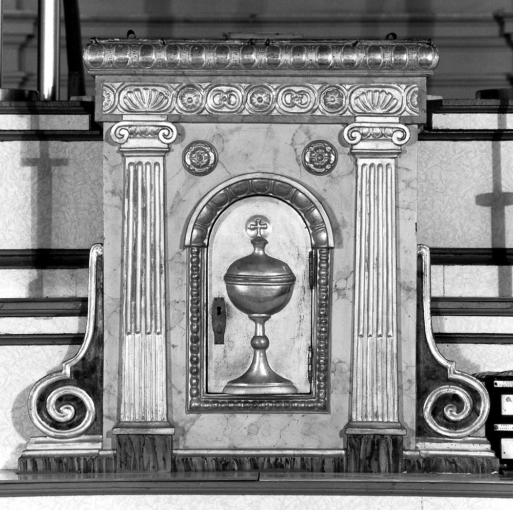 tabernacolo - manifattura bolognese (secc. XIX/ XX)