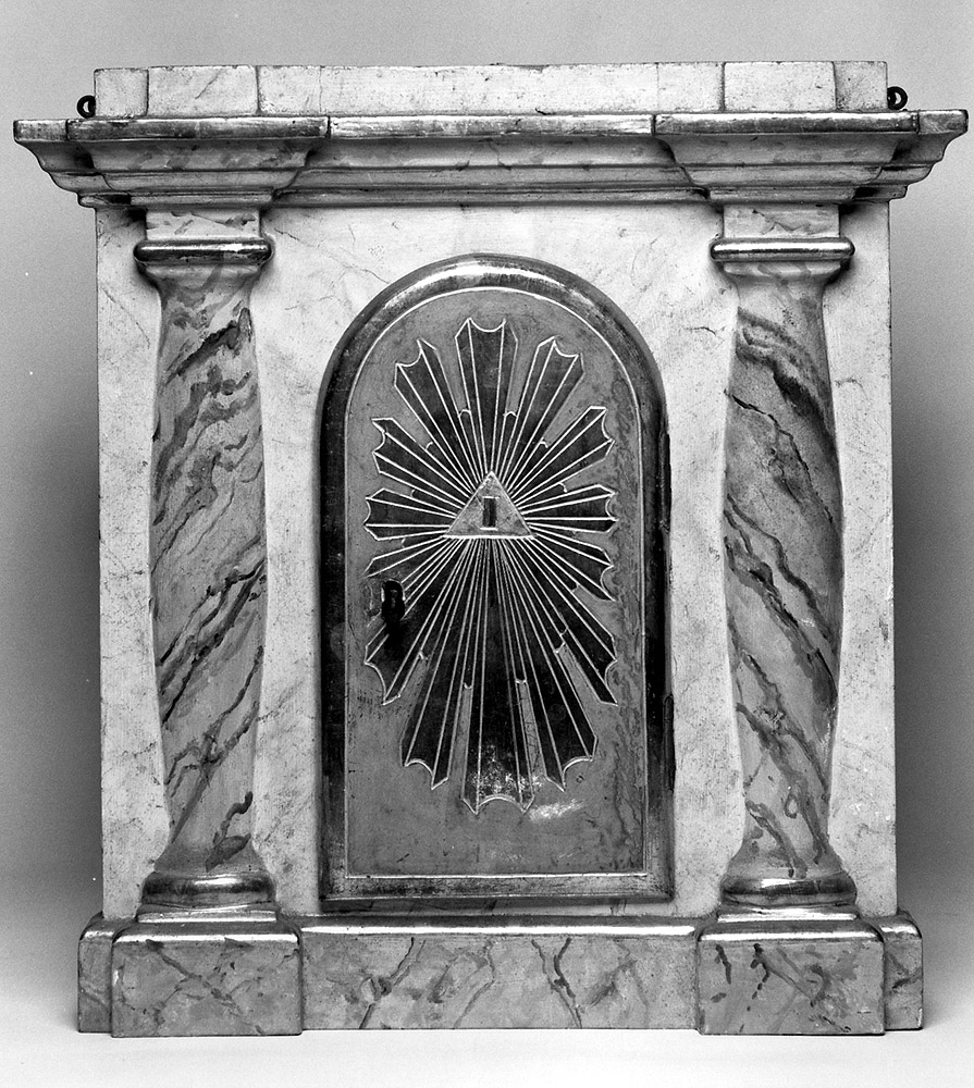 tabernacolo - ambito bolognese (secc. XIX/ XX)