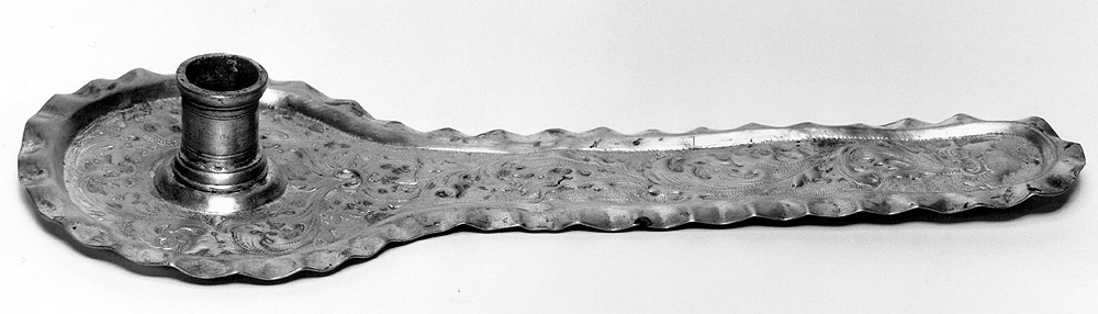 palmatoria - manifattura emiliana (sec. XIX)