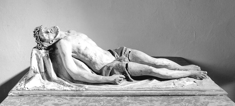 Cristo deposto dalla croce (statua) - manifattura bolognese (sec. XVIII)