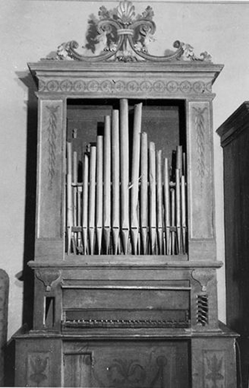 organo positivo - manifattura bolognese (sec. XVIII)