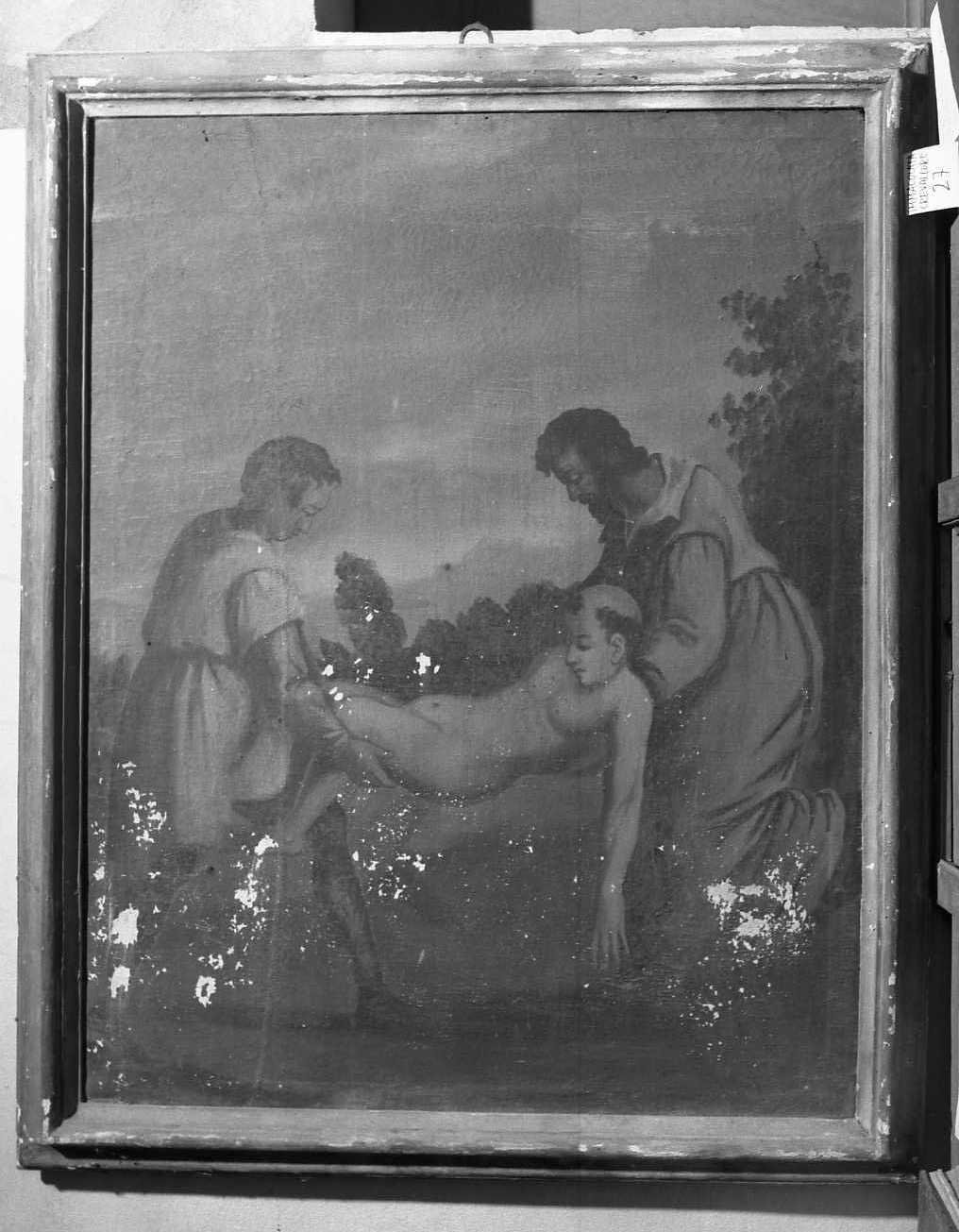 sepoltura di San Lorenzo (dipinto) - ambito emiliano (sec. XVII)