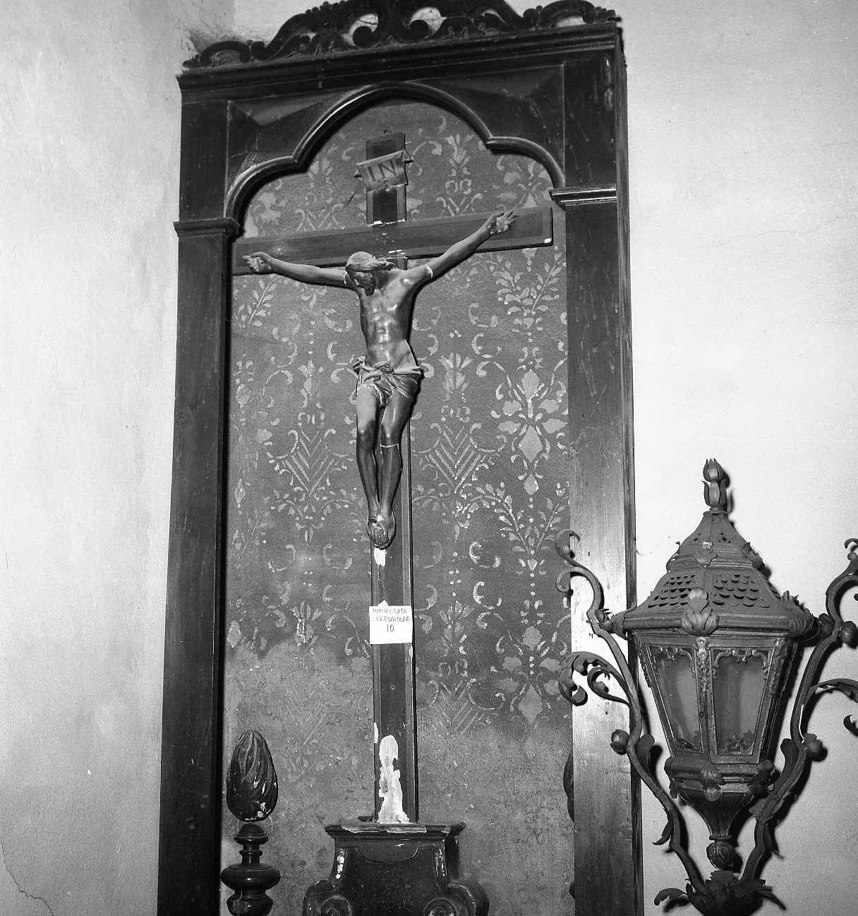 Cristo crocifisso (scultura) - bottega emiliana (sec. XVIII)