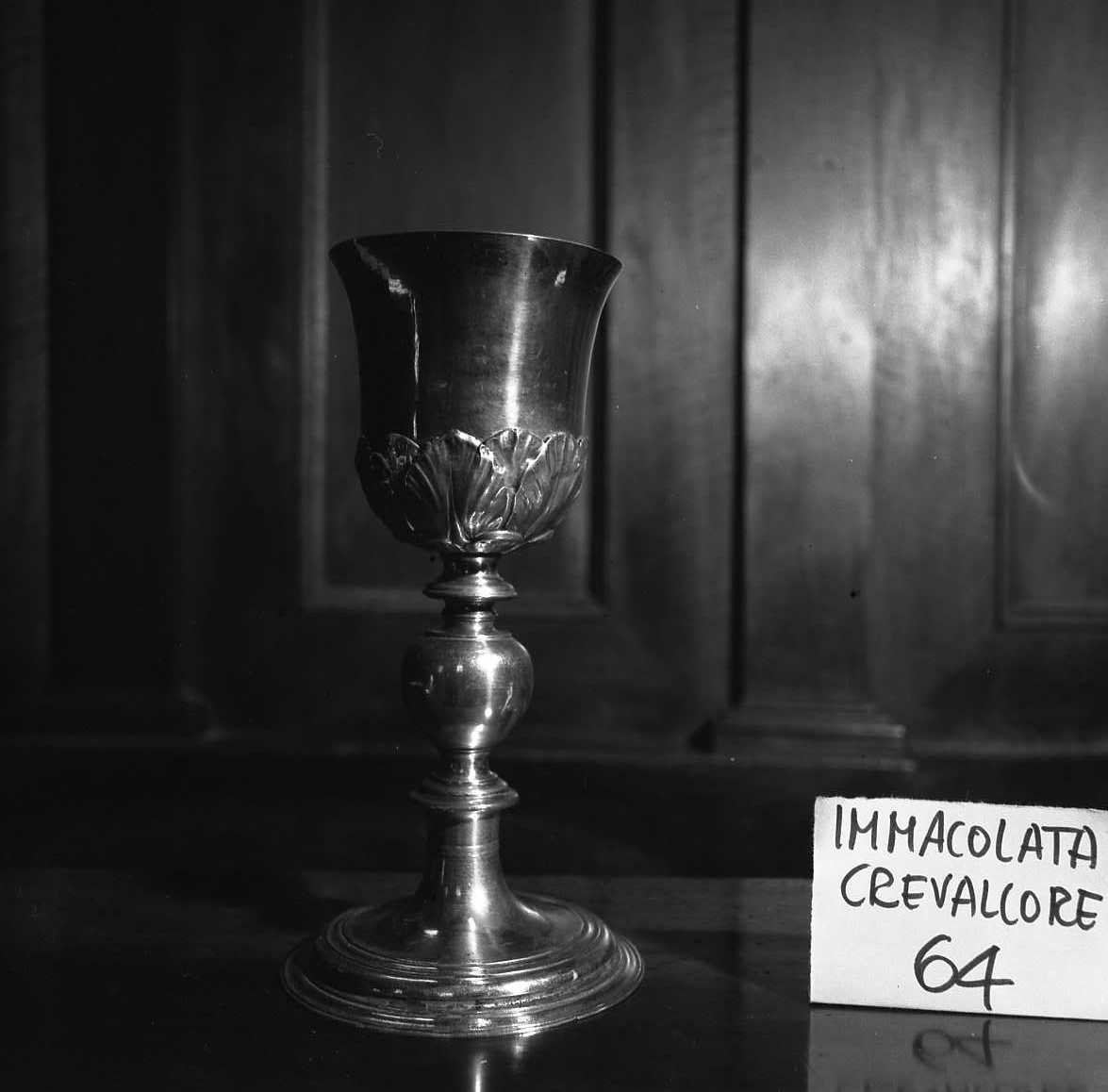 calice - bottega emiliana (sec. XVII)