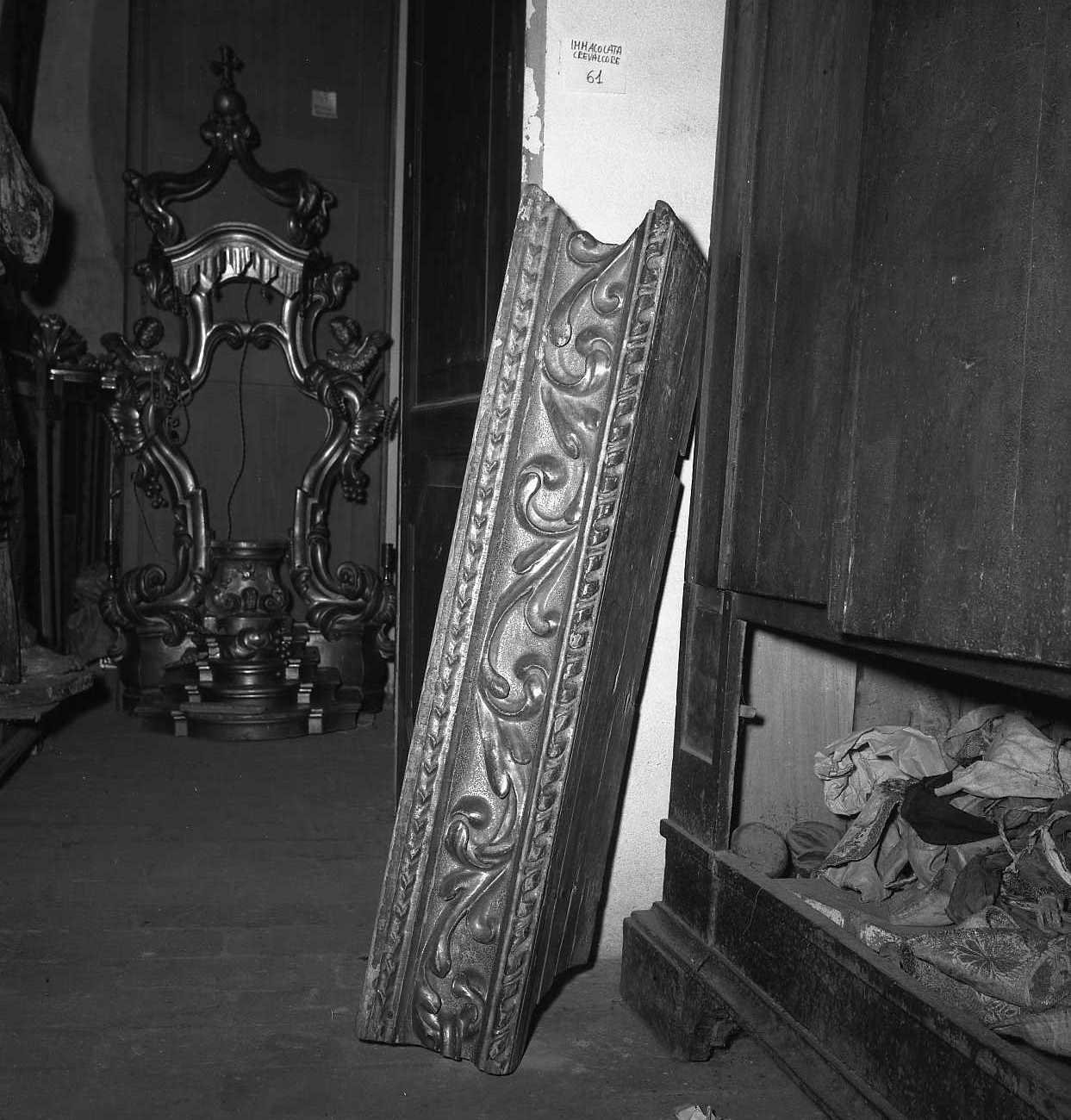 gradino d'altare - bottega emiliana (sec. XVIII)