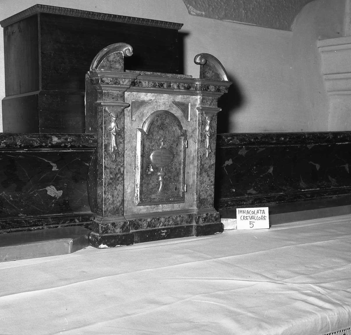 tabernacolo - a tempietto - bottega emiliana (sec. XVIII)