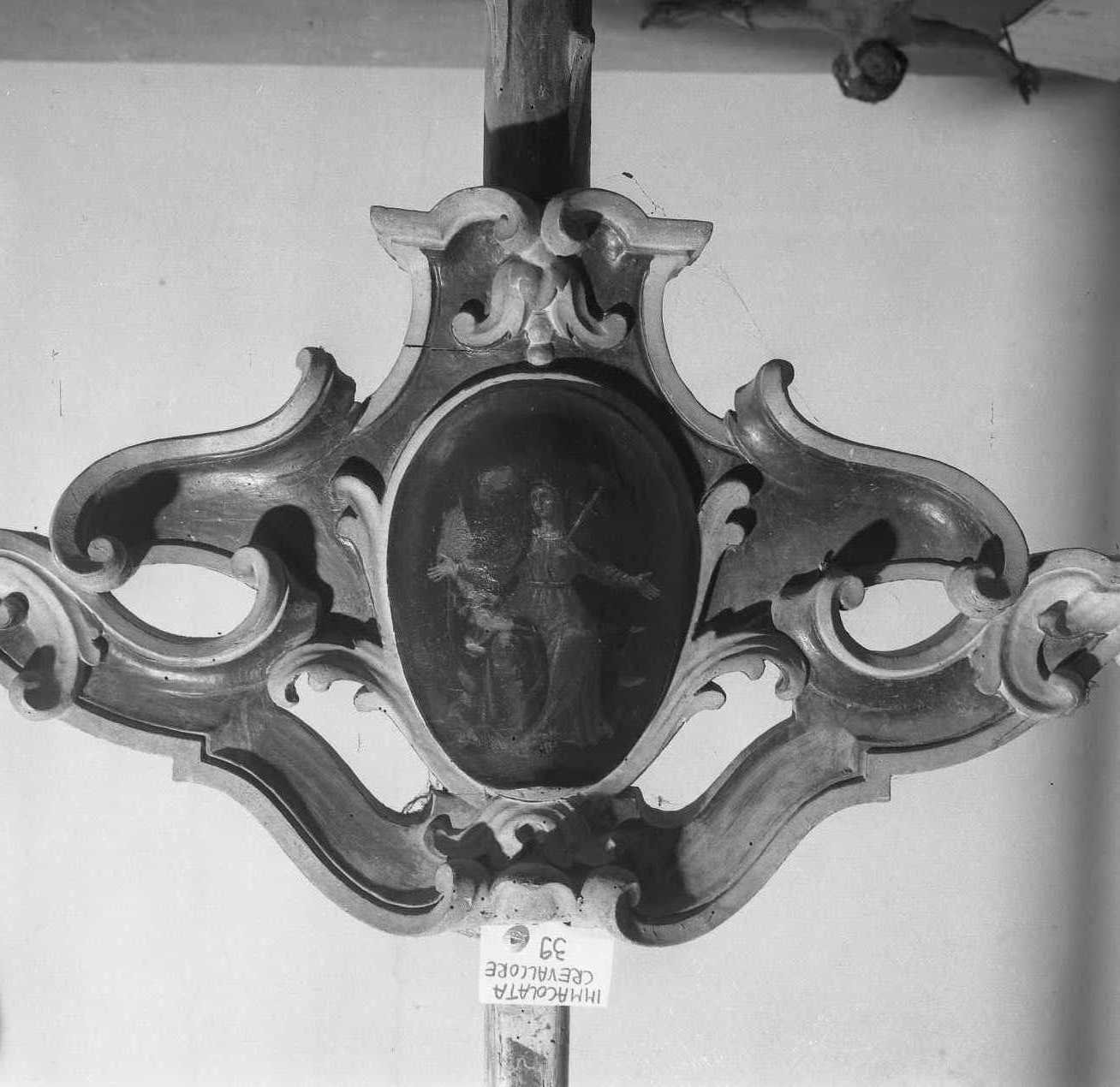 croce processionale - bottega emiliana (sec. XVIII)