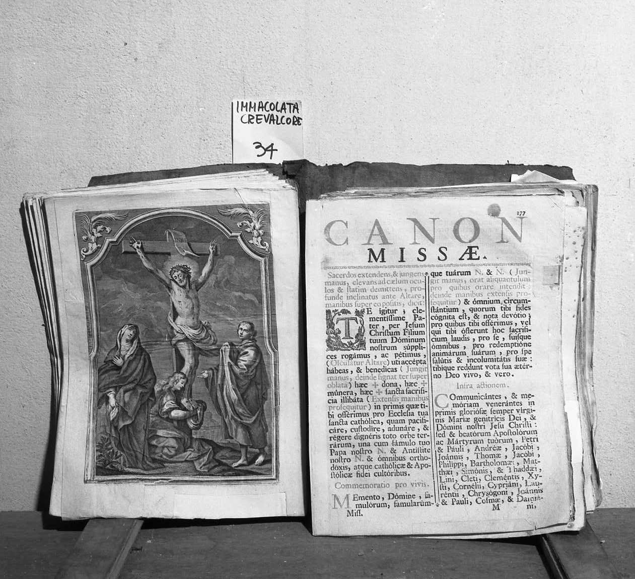 coperta di libro liturgico - produzione veneziana (sec. XVIII)