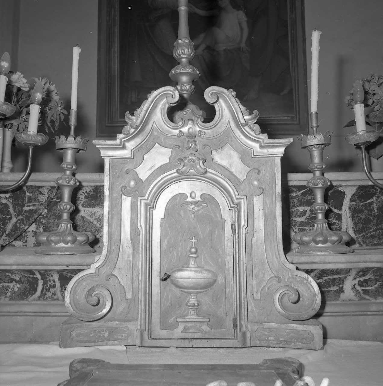 tabernacolo - bottega emiliana (sec. XVIII)