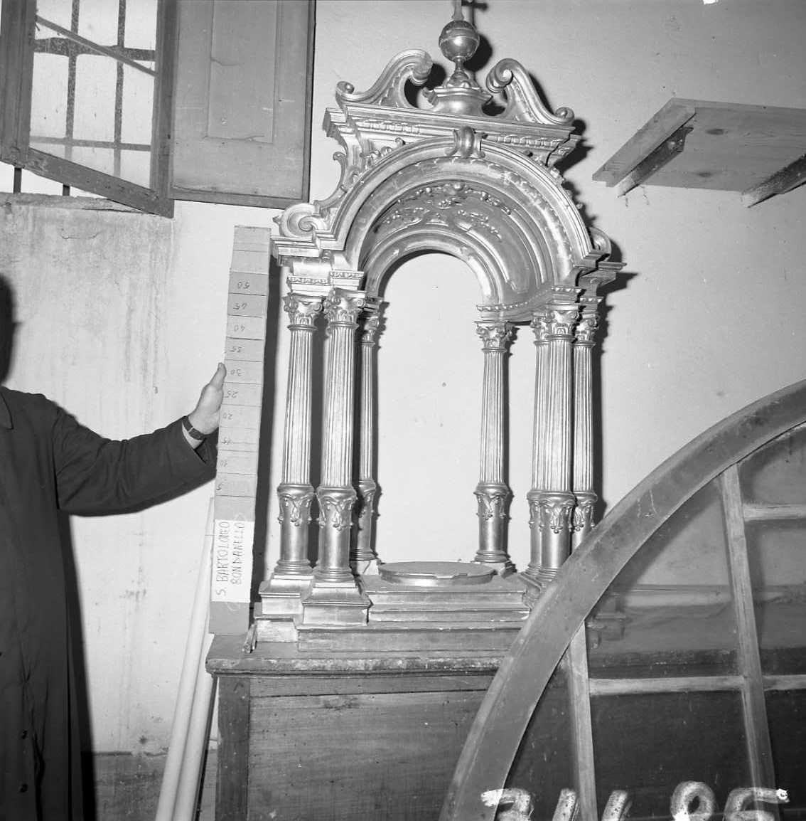 ciborio - bottega emiliana (fine sec. XVIII)