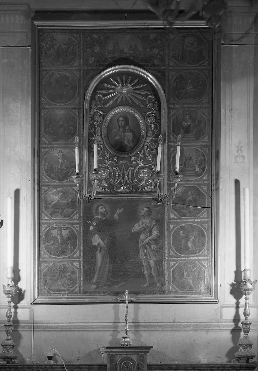 misteri del rosario (dipinto) di Bianconi Carlo (sec. XVIII)