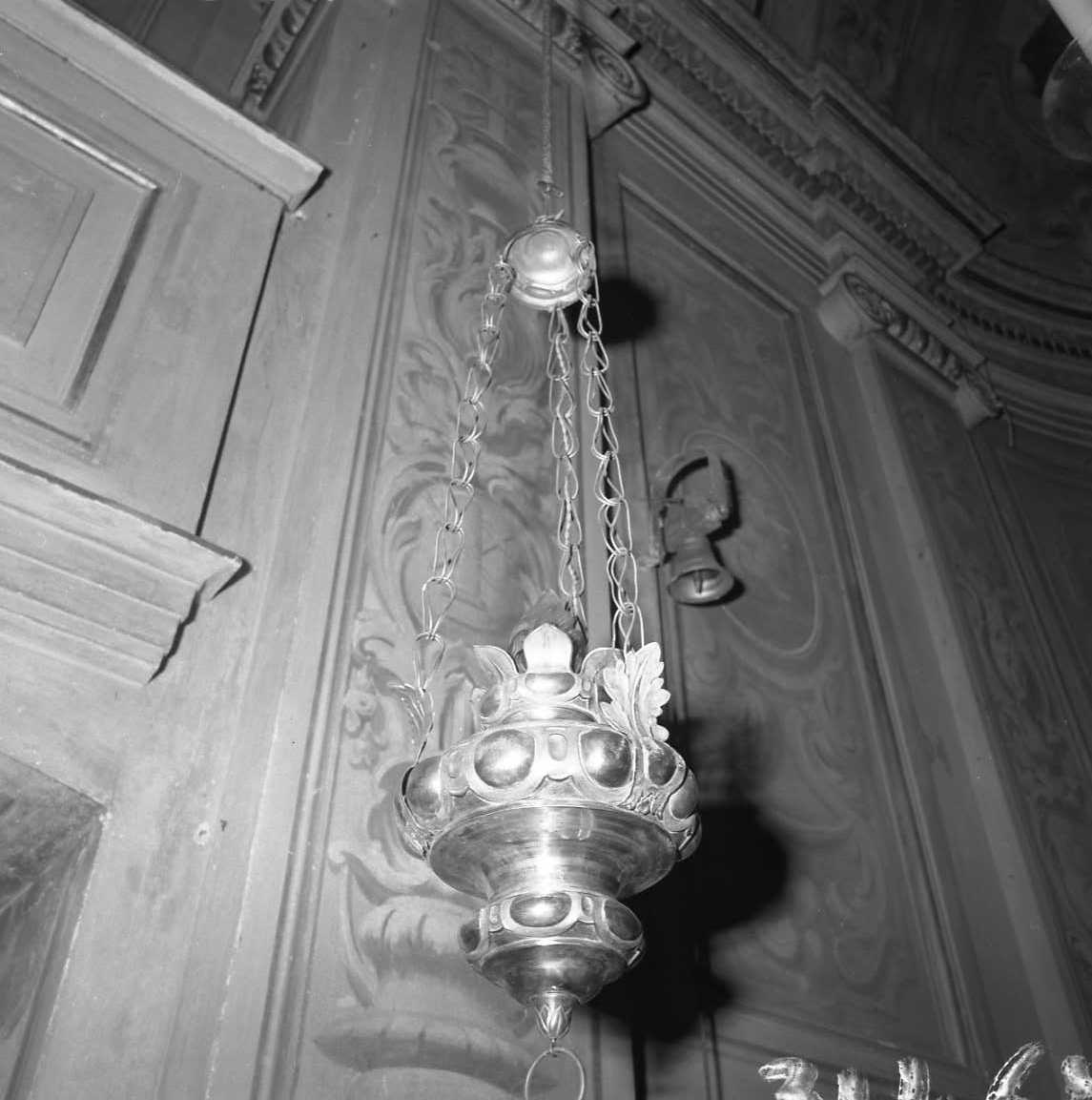 lampada pensile, serie - bottega emiliana (fine sec. XVIII)