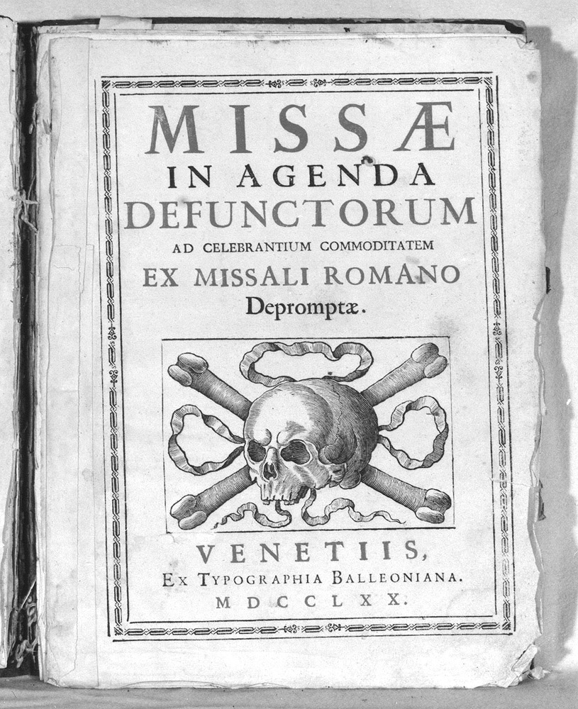 coperta di libro liturgico - manifattura veneziana (sec. XVIII)