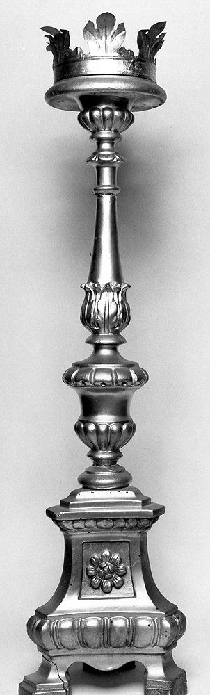 candeliere, serie - manifattura bolognese (primo quarto sec. XIX)