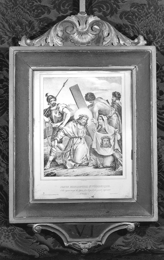 Stazioni della Via Crucis (incisione, insieme) - manifattura parigina (sec. XIX)