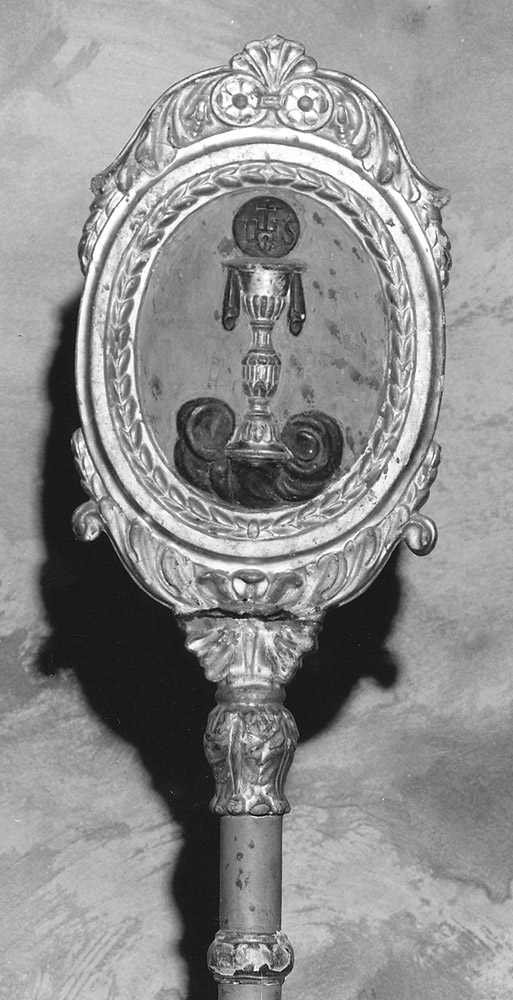 emblema di confraternita, serie - manifattura bolognese (primo quarto sec. XIX)