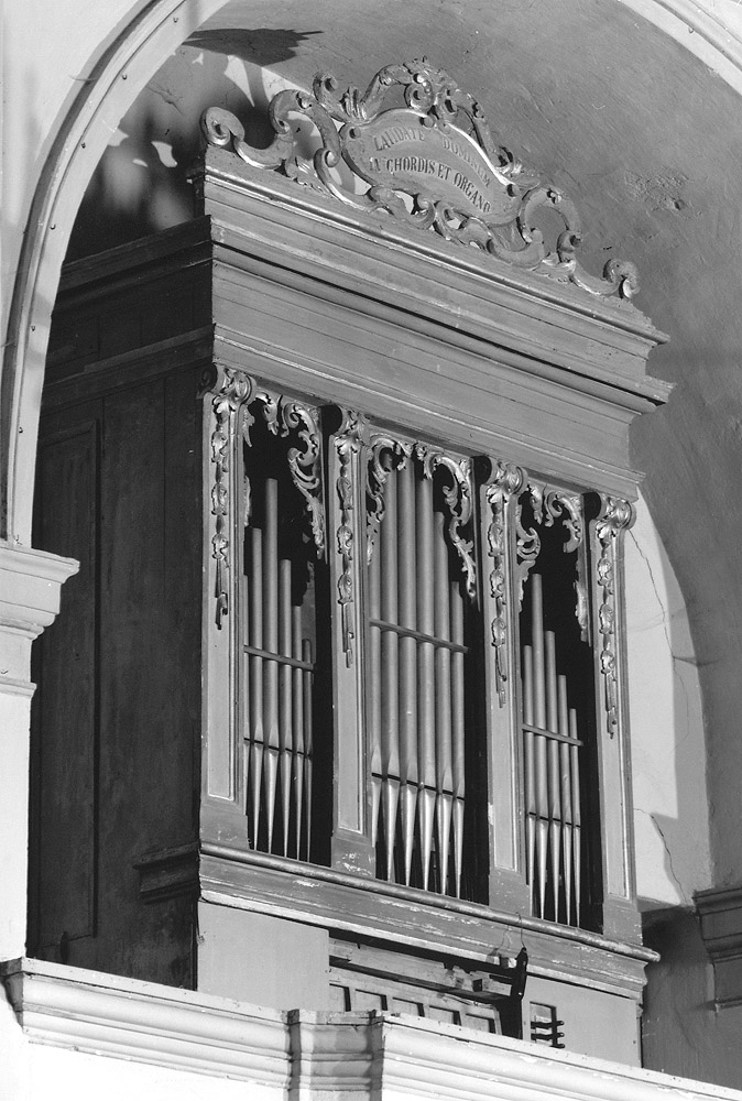 cassa d'organo - manifattura bolognese (seconda metà sec. XVIII)