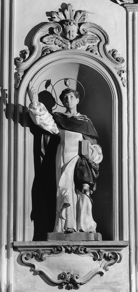 San Vincenzo Ferrer (scultura) - ambito emiliano (sec. XVII)