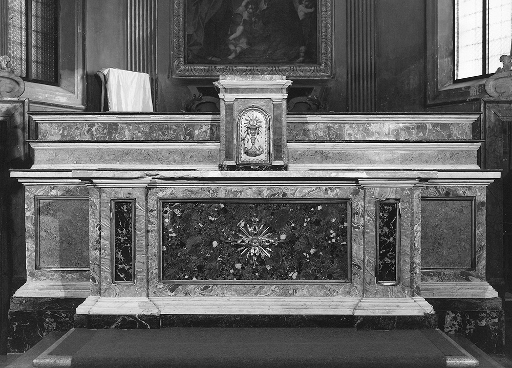 altare - ambito emiliano (sec. XIX)