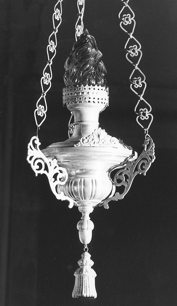 lampada pensile, serie - manifattura bolognese (fine sec. XIX)