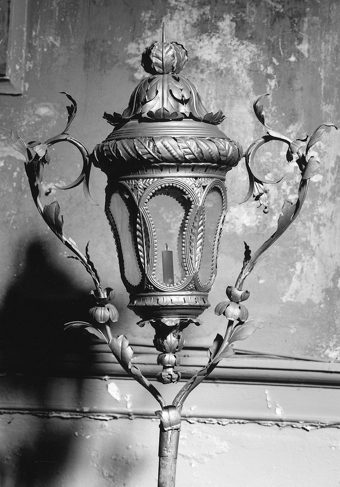 lanterna processionale, serie - manifattura bolognese (fine/inizio secc. XVIII/ XIX)