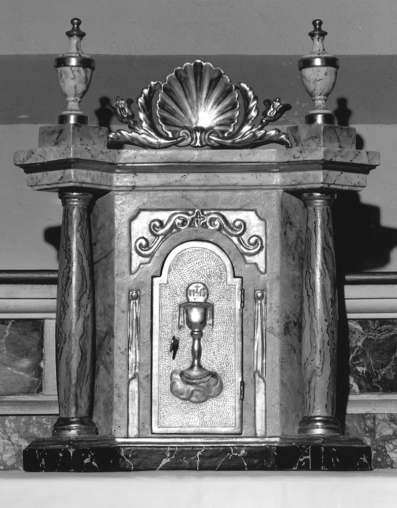 tabernacolo - ambito emiliano (primo quarto sec. XIX)