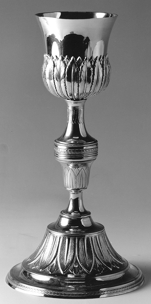 calice - manifattura spagnola (fine/inizio secc. XVIII/ XIX)