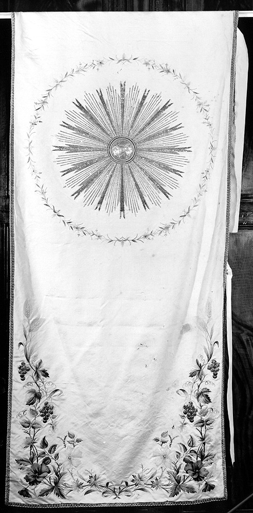 velo omerale - manifattura emiliana (secc. XIX/ XX)