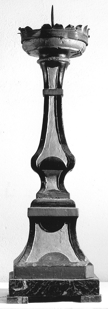 candeliere - manifattura bolognese (sec. XIX)