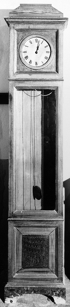 cassa di orologio a pendolo - manifattura bolognese (primo quarto sec. XX)