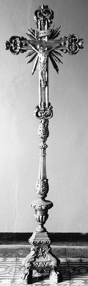 croce d'altare - manifattura bolognese (primo quarto sec. XIX)