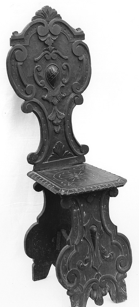 sedia - manifattura bolognese (primo quarto sec. XX)