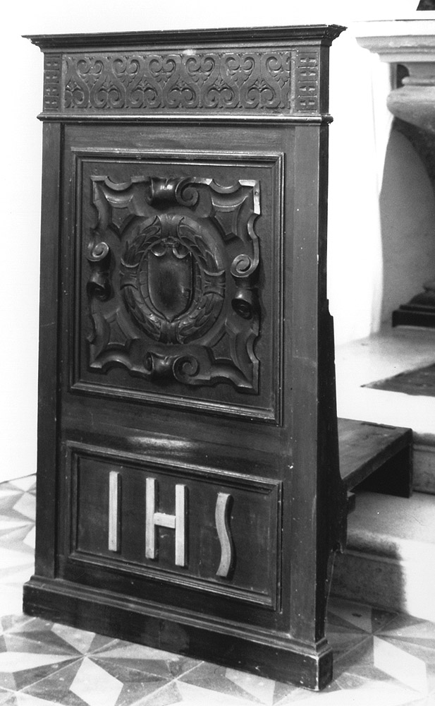 leggio - manifattura bolognese (primo quarto sec. XX)