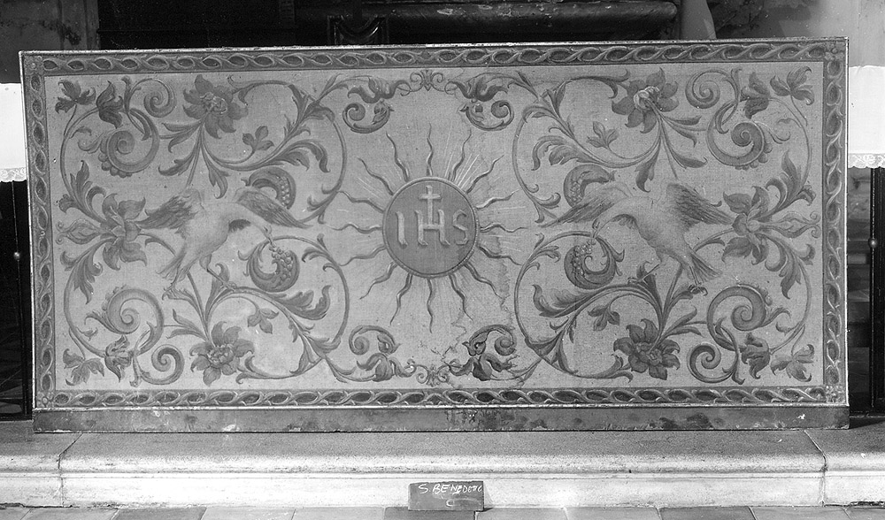 paliotto - manifattura bolognese (seconda metà sec. XIX)