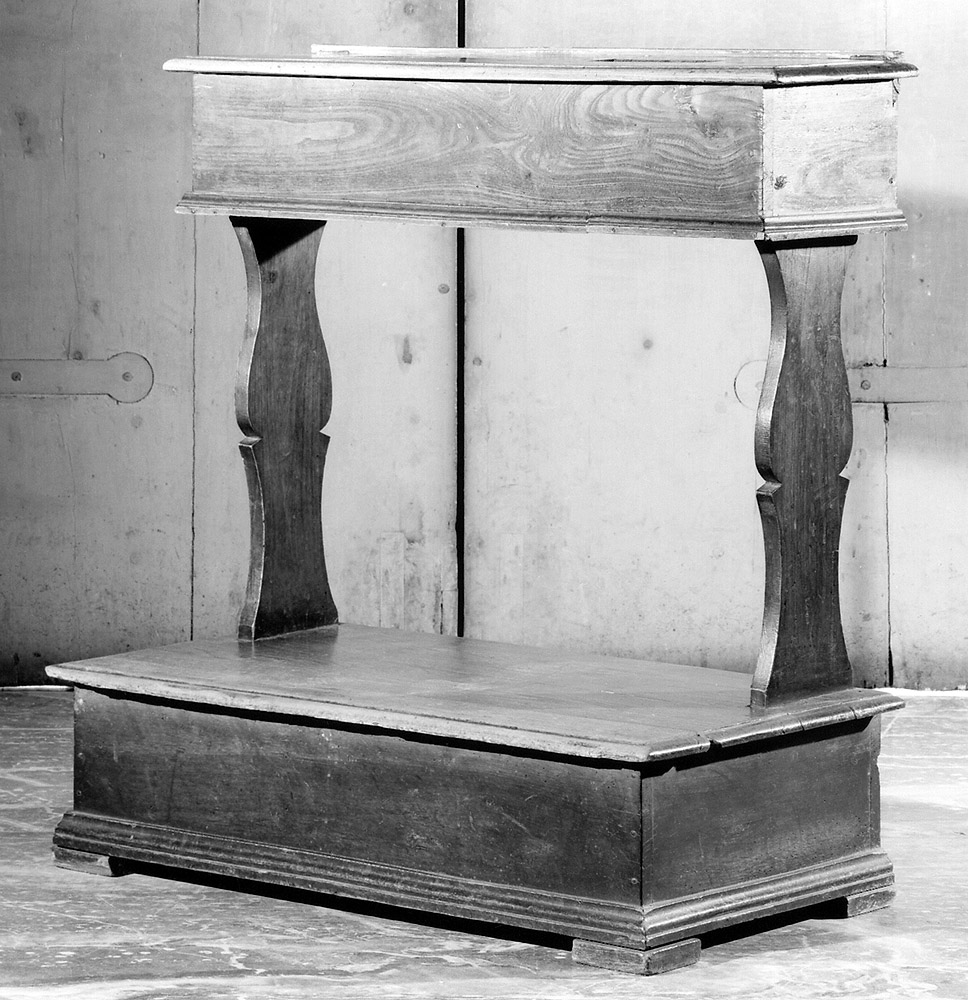 inginocchiatoio - manifattura bolognese (sec. XIX)