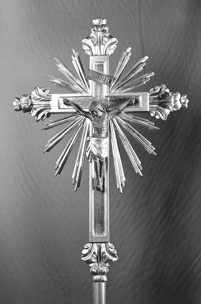 croce processionale - ambito bolognese (sec. XIX)