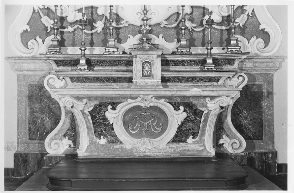 altare - manifattura emiliana (sec. XVIII)