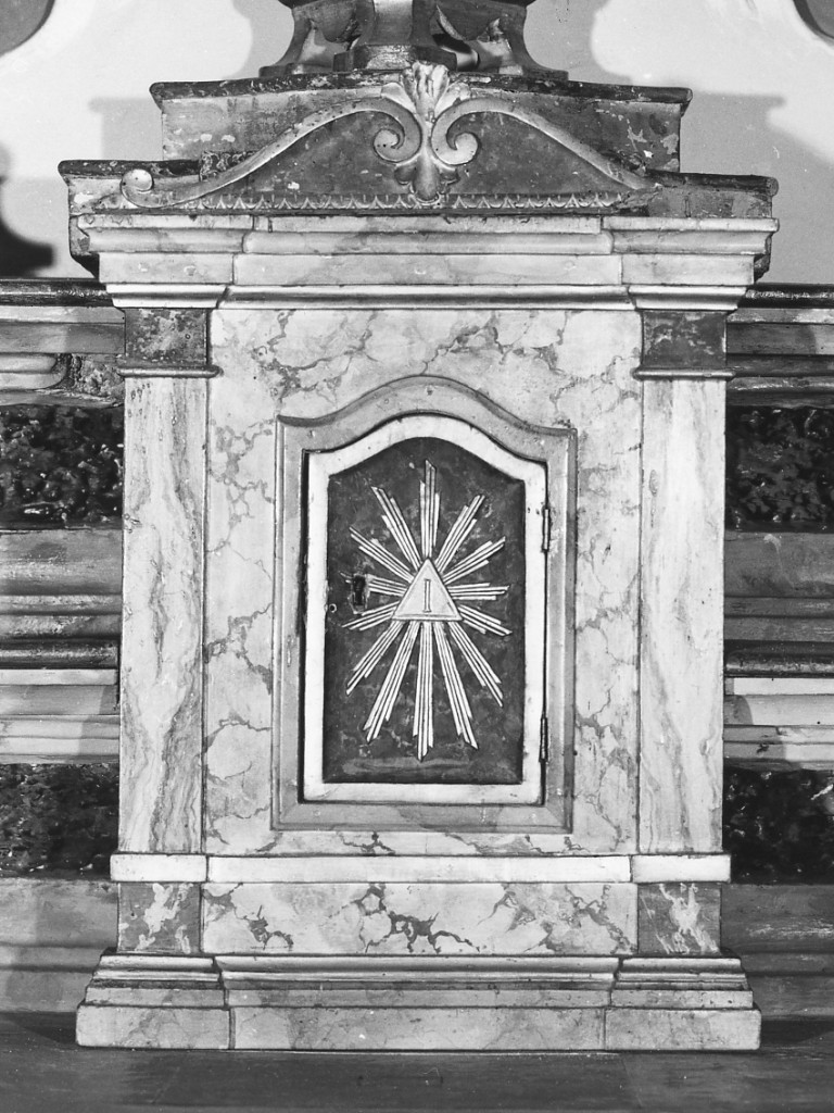 tabernacolo - manifattura emiliana (sec. XVIII)