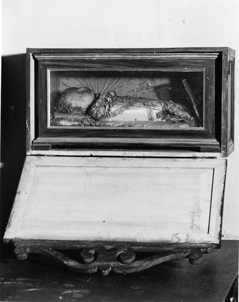 Gesù Bambino (statuetta devozionale) - manifattura emiliana (sec. XIX)