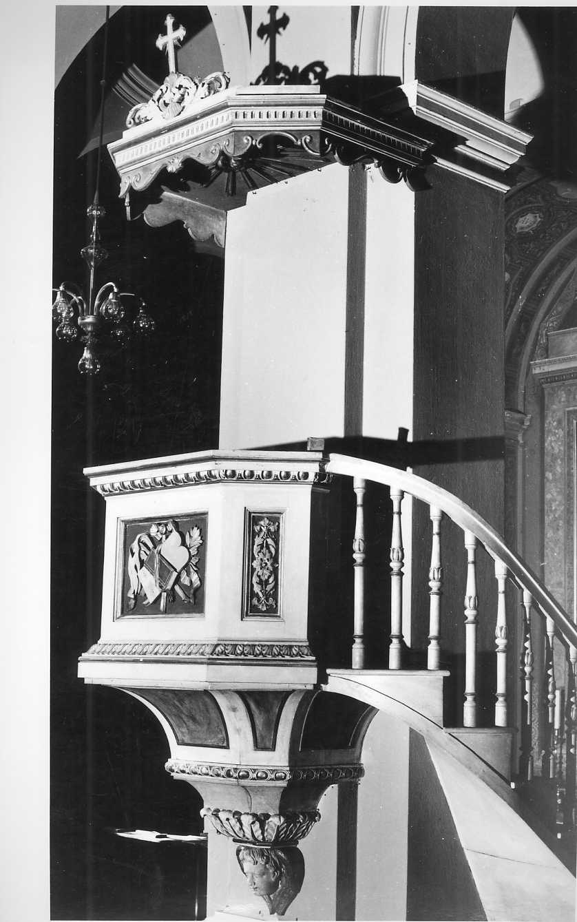 pulpito - manifattura emiliana (sec. XIX)