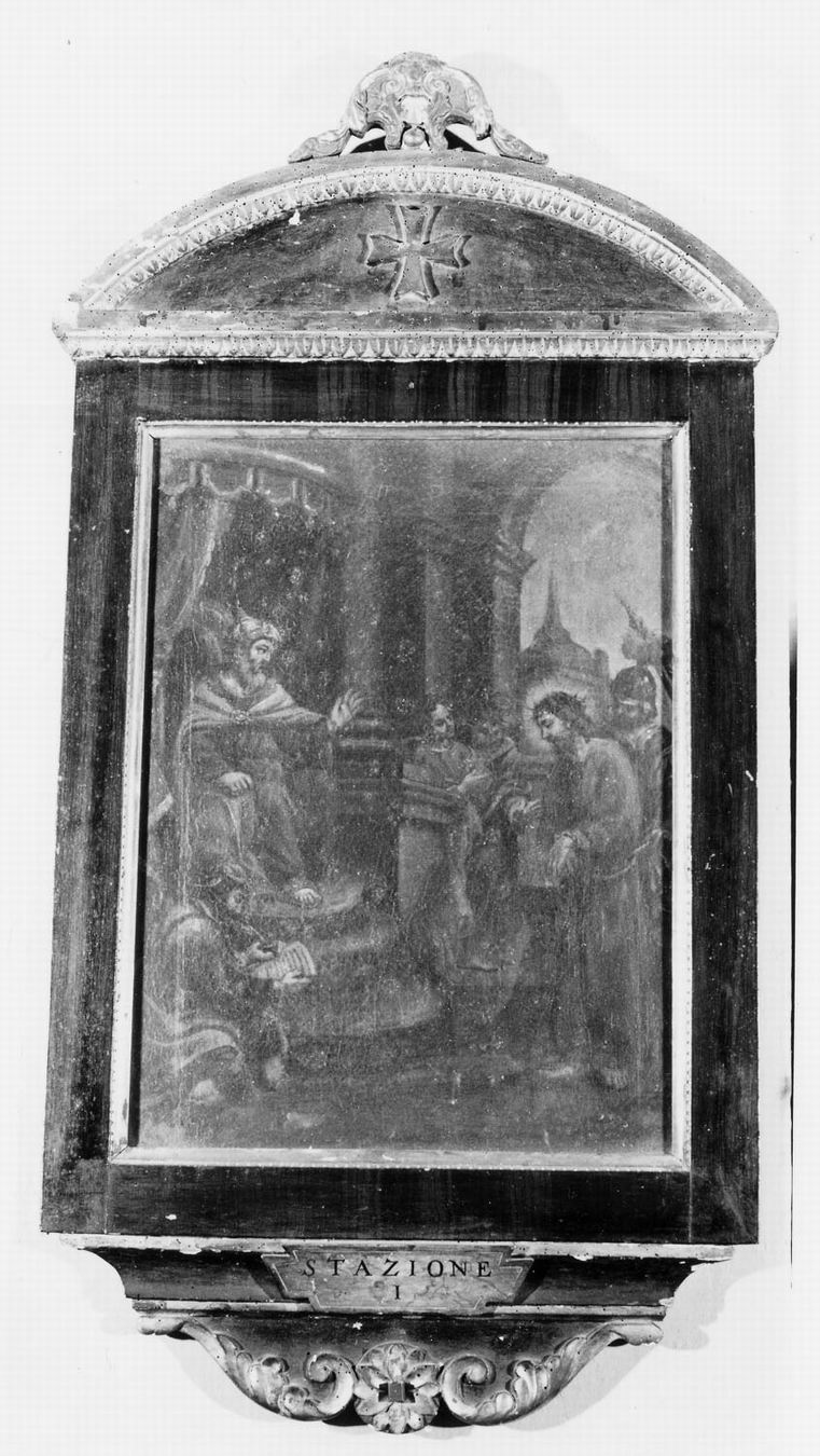 stazioni della Via Crucis (dipinto, insieme) - ambito emiliano (sec. XIX)