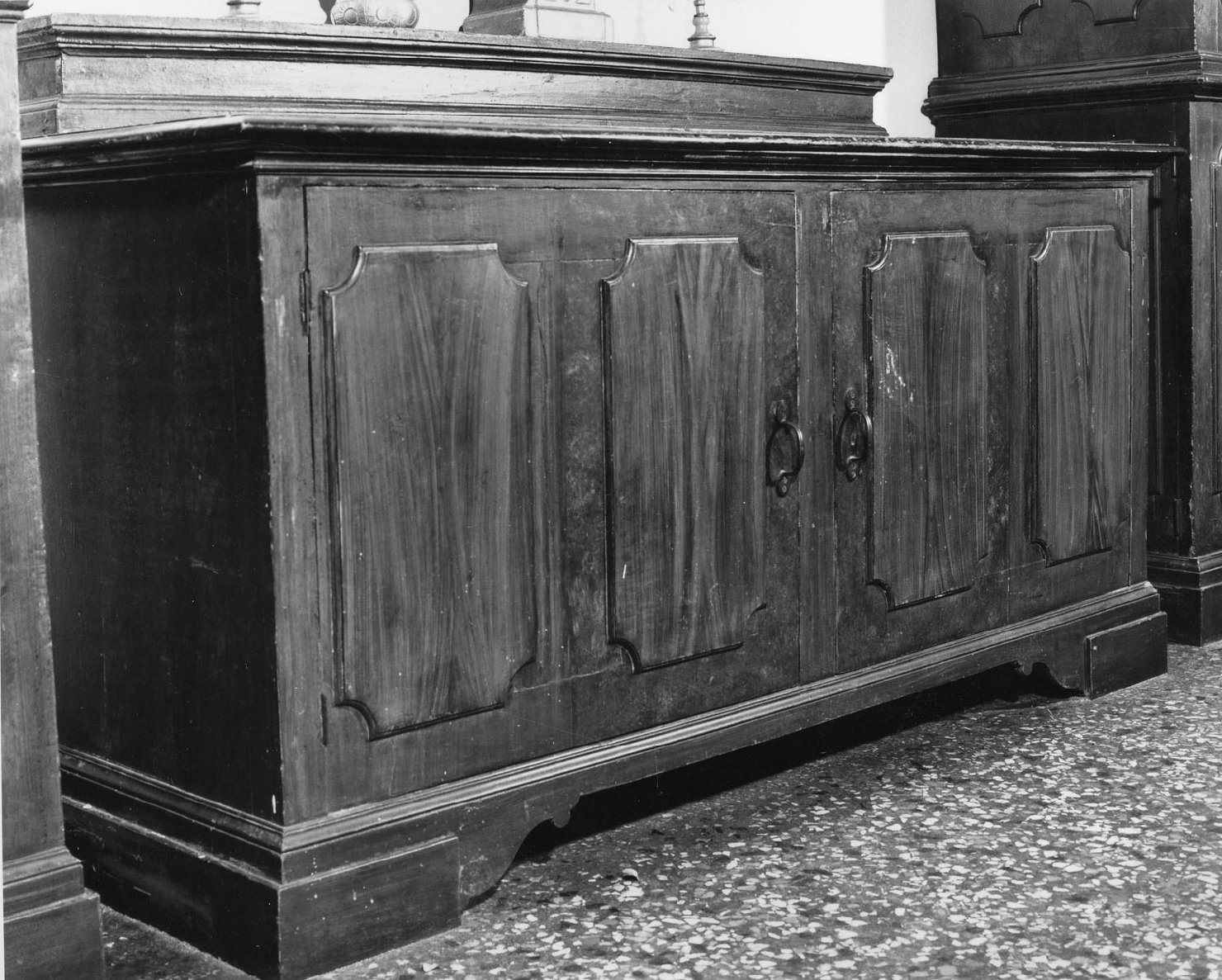 credenza - manifattura emiliana (sec. XVII)