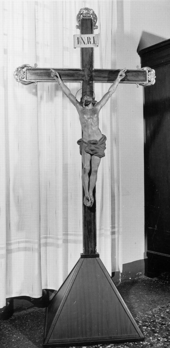 Cristo Crocifisso (scultura) - manifattura emiliana (sec. XVIII)