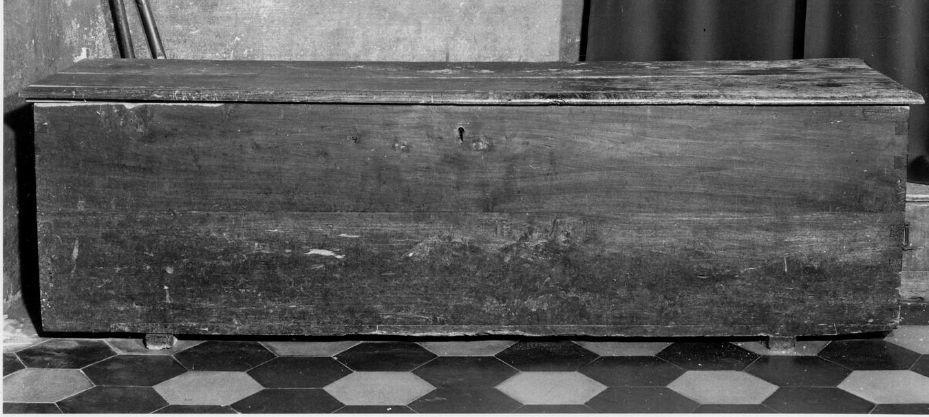 cassapanca - manifattura emiliana (sec. XIX)