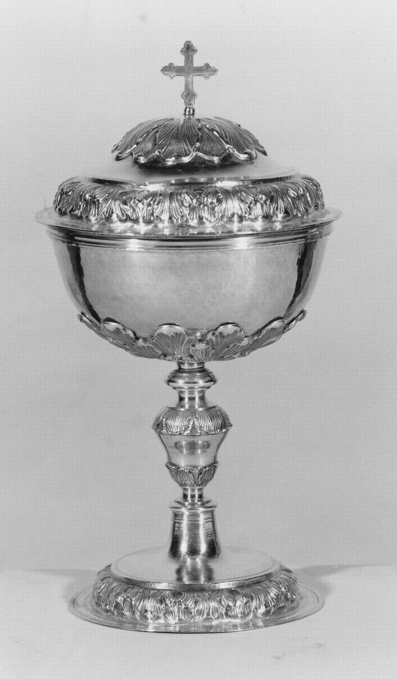 pisside - manifattura emiliana (sec. XVIII)